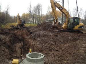 peterson-excavating-and-landscaping-duluth-minnesota-drainage-sewer-line