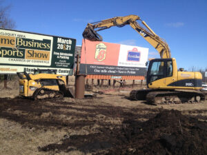 peterson-excavating-and-landscaping-duluth-minnesota-sign-installation